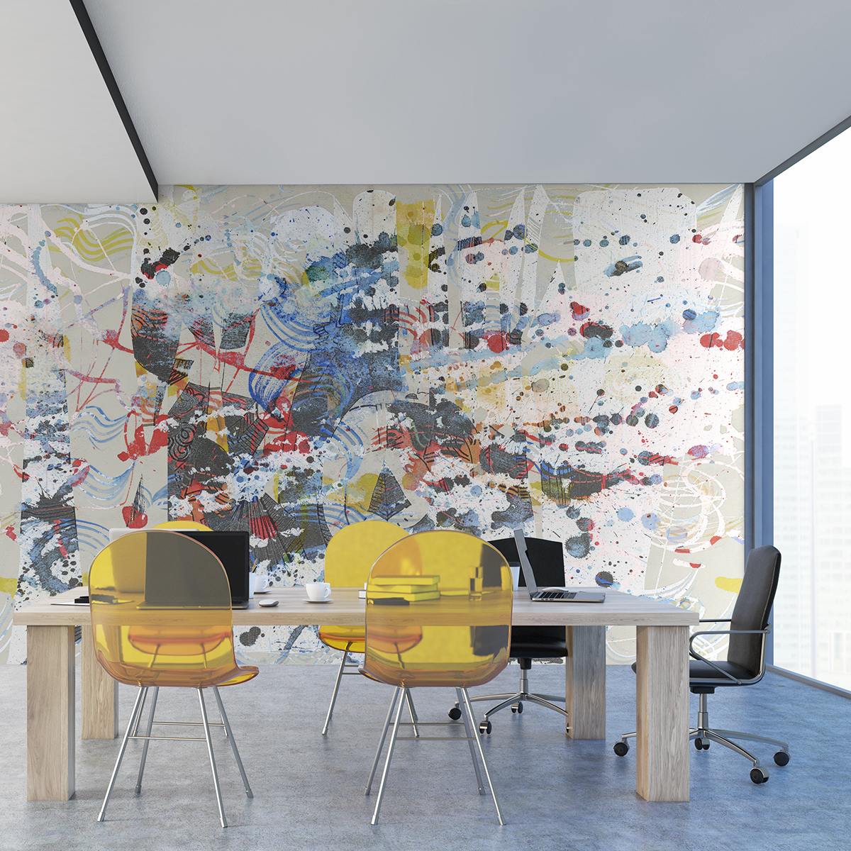 Tapet color drops, dream prints 